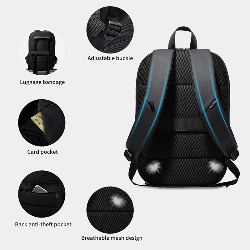 Heroic Knight Ultra-Thin Busin - Travel Backpack Anti Theft 评论和价格