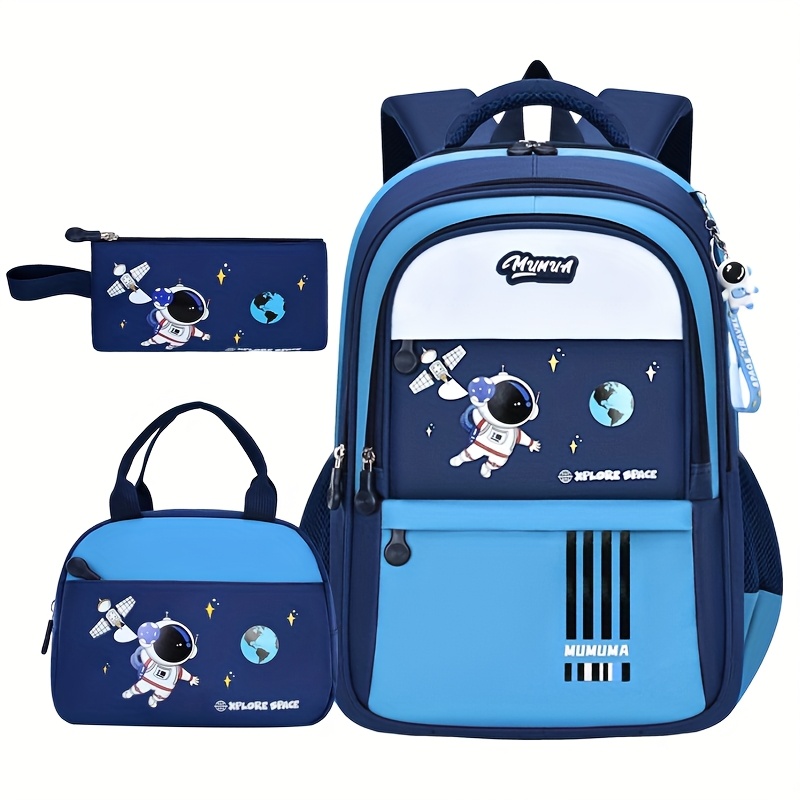 New Astronaut Cartoon Backpack - School Backpack Teen 评论和价格