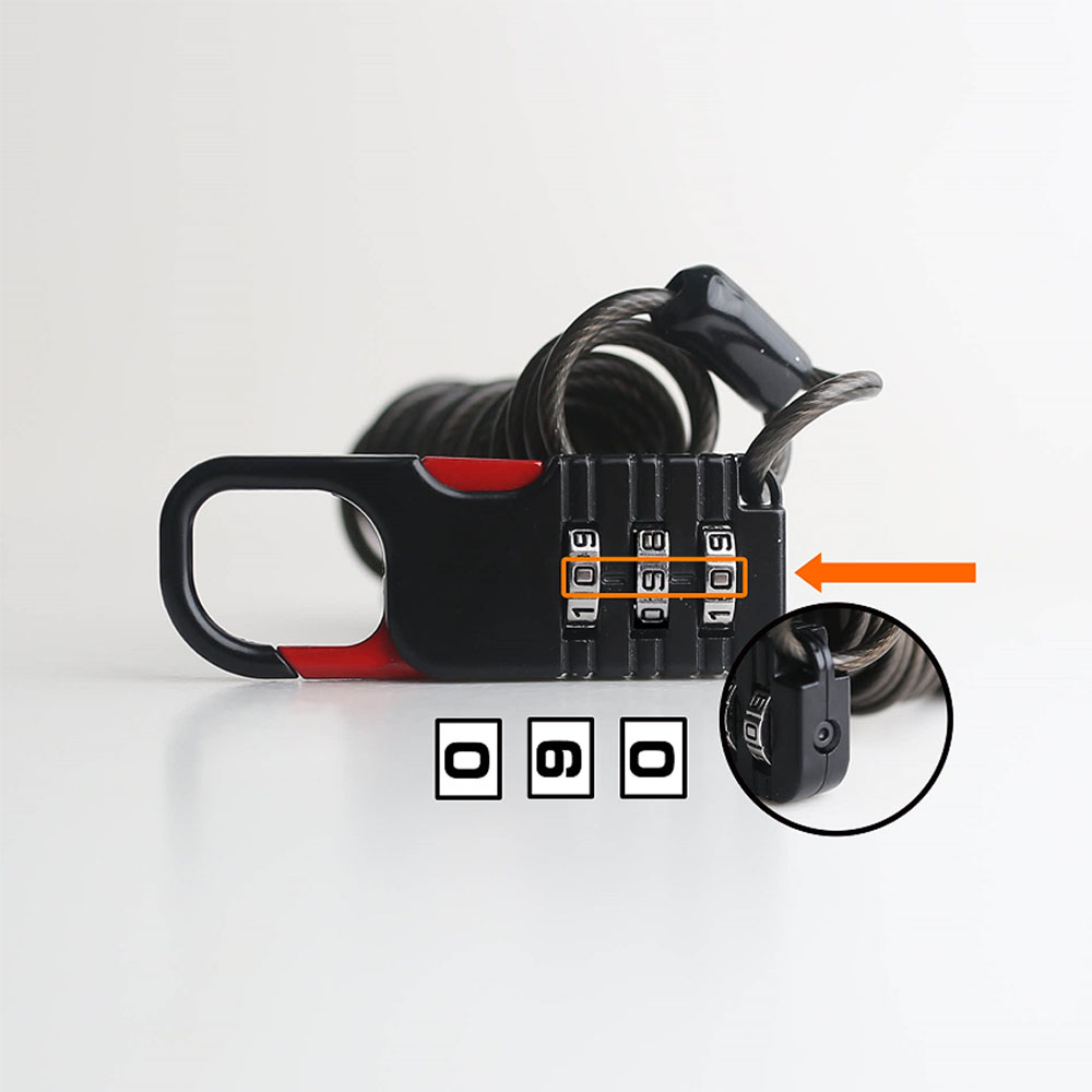 3 Digit Combination Padlock wi - Travel Backpack Anti Theft 评论和价格