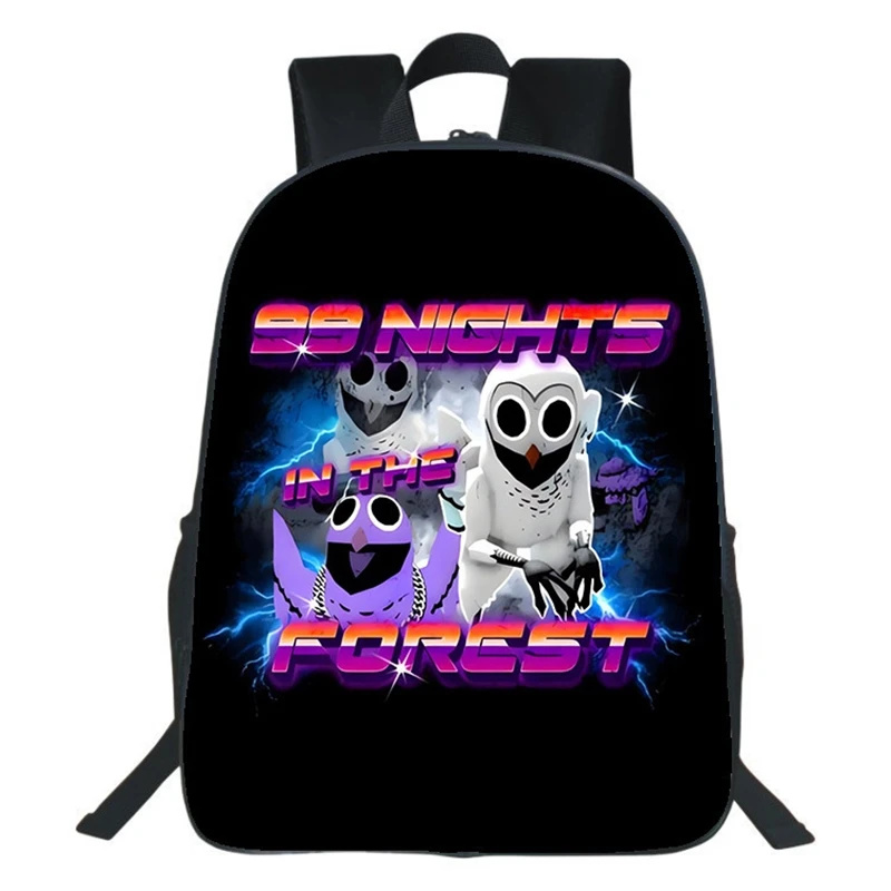 99 Nights In The Forest Game B - School Backpack Teen 评论和价格
